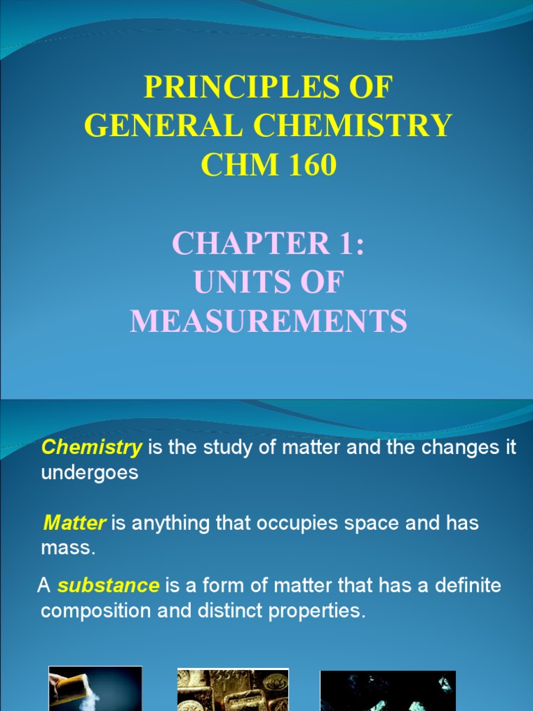 Units and Measurements in Chemistry | PDF | Significant Figures ...