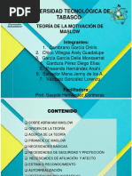 Teoria de Maslow 