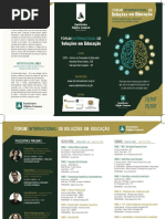 Fórum de Soluções em Educação