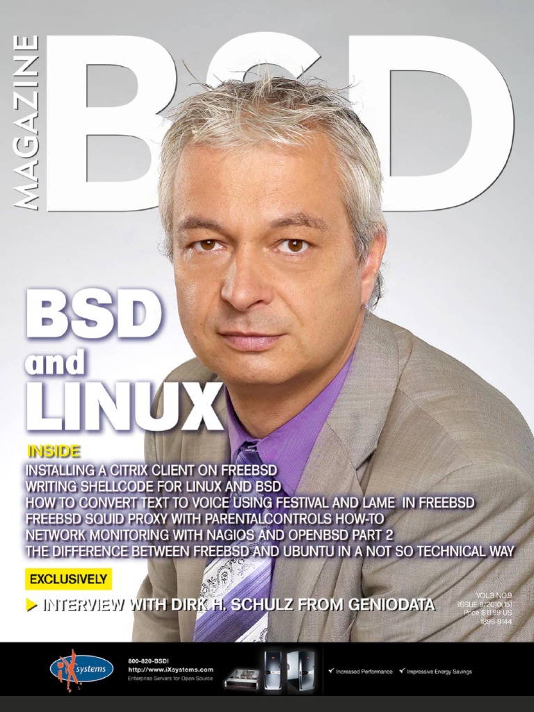 BSD and LINUX 09 2010 | PDF | Backup | Assembly Language
