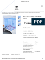 Buy Mosquito Net Online - GeM