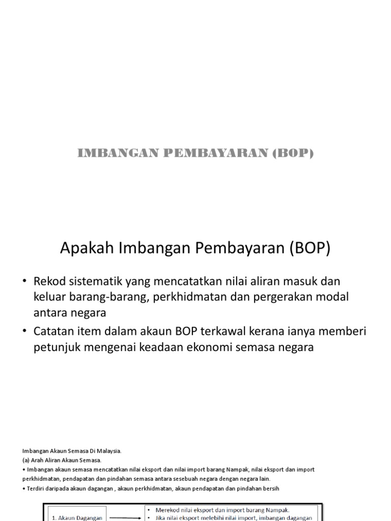 010imbangan Pembayaran Pdf