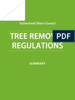 Tree Removal Sutherland Shire Council Regulations - Summary[1]