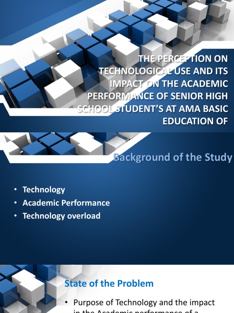 Impact of Technology on Academic Performance | PDF