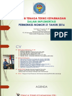 2018-08-PAFI Pangandaran-Peranan TTK Dalam Imlementasi Permenkes 31-2016