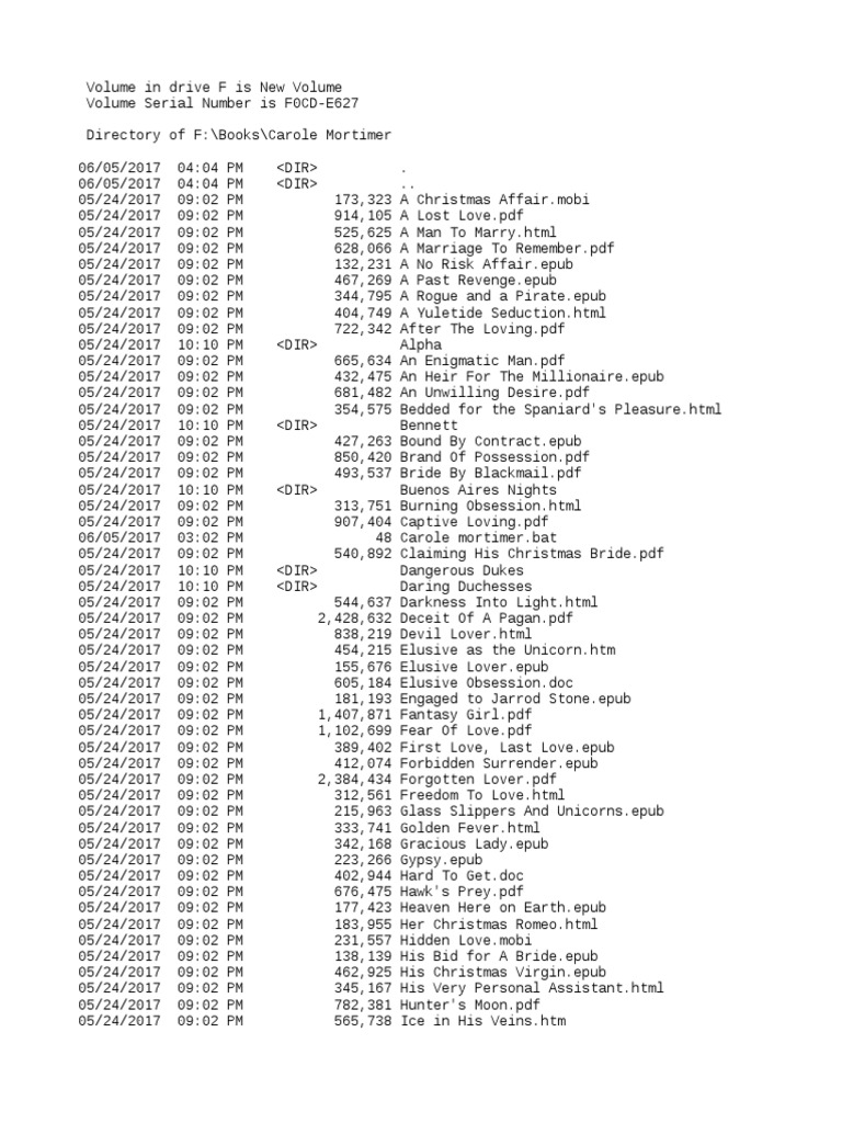 Descargar Doc Carole Mortimer Formatos De Archivo - 