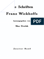 1912-3,Die Schriften Franz Wickhoffs 2