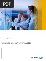 SAP S4 Hana 1809 PDF