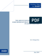 ARDUOUS ROUTE TO ENSURING  SOME MINIMUM PUBLIC SHAREHOLDING  IN LISTED COMPANIES