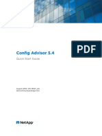 Config Advisor 5.4 Quick Start Guide