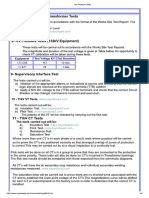 HV Pressure Tests