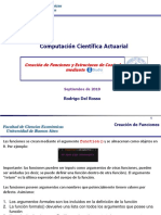 Creación de Funciones y Estructuras de Control Mediante R Estudio