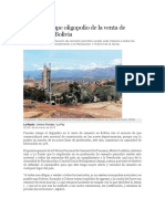 Fancesa rompe oligopolio cemento Bolivia con aumento producción 32