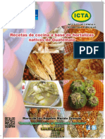 Recetas de Cocina A Base de Hortalizas Nativas 2013 PDF