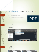 Importar puntos CSV en AutoCAD Civil 3D