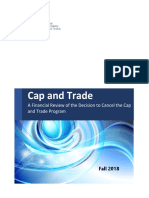 FAO's analysis on cap-and-trade cost