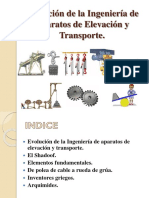 Evolución de la ingeniería de elevación y transporte