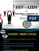Hiv-Aids: Earl Omar A. Tumanguil, RN