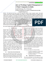 Working Capital Paper Thesis PDF