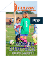 City of Fulton Parks and Recreation Program and Activity Guide - Fall 2018