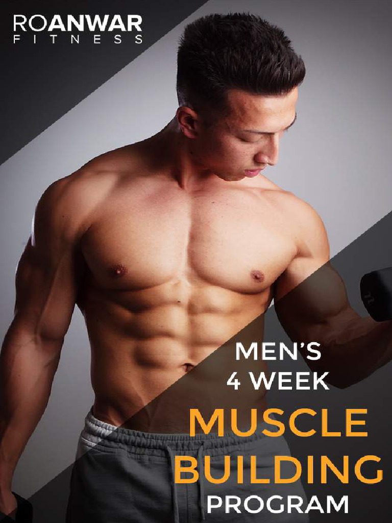 Men's 4 Week Program - Compressed | PDF | Muscle Hypertrophy | Weight ...