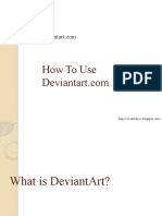 How To Use Deviant Art