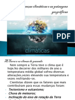 Slide;as mudanças climáticas e as paisagens Geográficas.pptx