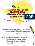 Role of Water in Plastic Body Peranan Air Dalam Jasad Plastik Role of Water in Plastic Body Peranan Air Dalam Jasad Plastik