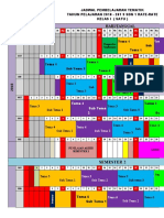 Jadwal Pelajaran Kelas 1