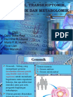 Genomik, Transkriptomik, Proteomik & Metabolomik