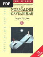 2113-Psikodinamik Psikiyatri Ve Normaldishi Davranishlar-Engin Gechtan - 1997-307s PDF