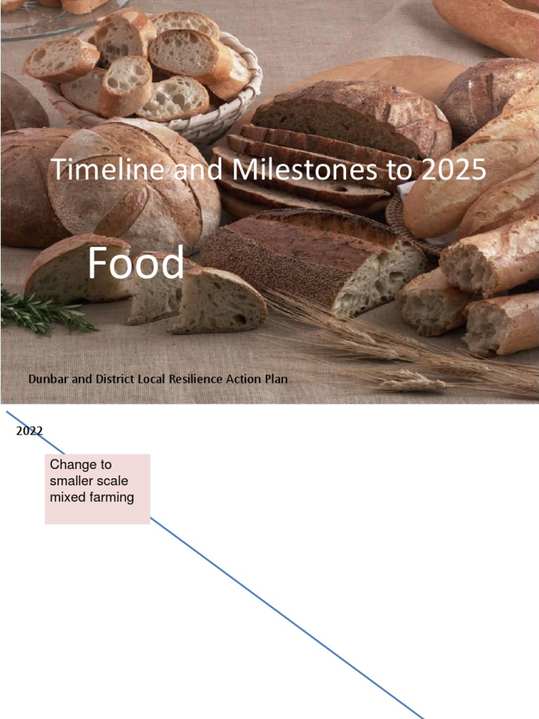 Draft Long Term Milestone Food | PDF