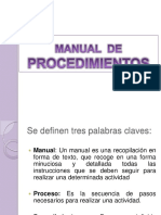 Manual de Procedimientos