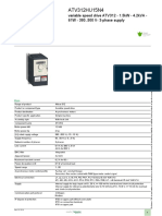 ATV312HU15N4 variable speed drive product data sheet