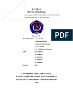 Laporan Profesi Pendidikan