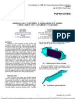 Numerical Analytic Approach To A Calculation of A Thermal Stress State of Shell and Tube Heat Exchangers