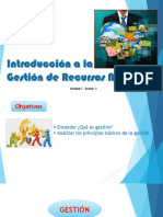 Sesión1 Introducción A La Gestión de Recursos Naturales