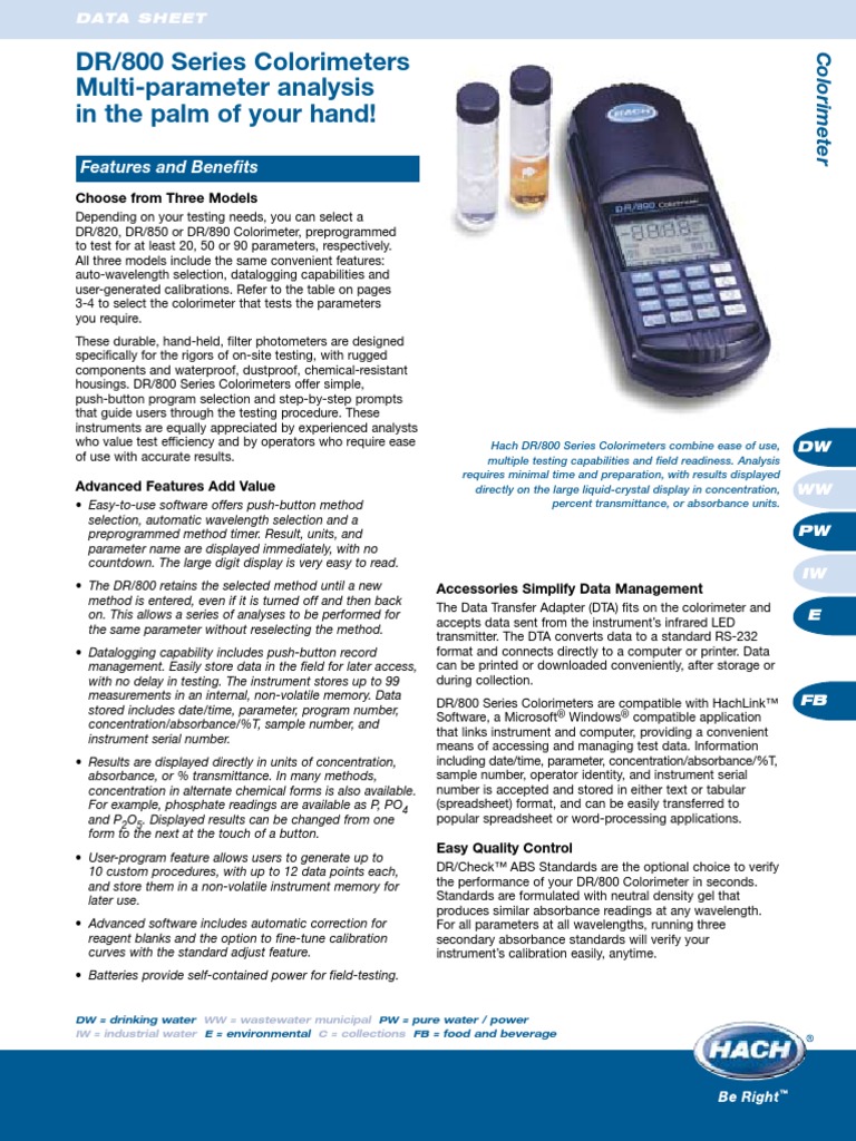 DR 850 Portable | PDF | Business