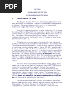 INSTRUCTION OF VOWS Chapter Vii
