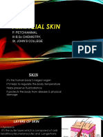 Artificial Skin: P. Petchiammal Iii B.SC Chemistry, St. John'S College