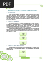 Determinacion de Centroide Por Integracion