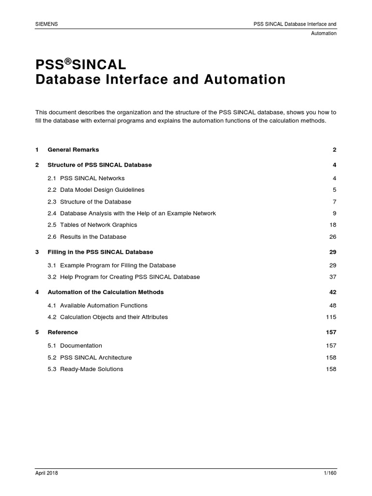 Sincal Interface | PDF | Microsoft Access | Databases
