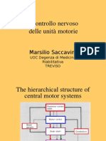 Il Controllo Nervoso Delle Unità Motorie: Marsilio Saccavini