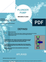 Plunger Pump Mekanika Fluida 2018