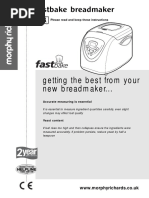 Morphy Richards NEW Breadmaker 48281 PDF