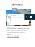 HEXXA Atenea - Manual de Actualización