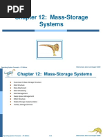 Chapter 12: Mass-Storage Systems: Silberschatz, Galvin and Gagne ©2009 Operating System Concepts - 8 Edition