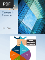 Careers in Finance