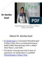 Dr. Kanika Goel, Physiotherapist in Mayur Vihar