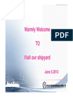 ChangHong International Shipyard Presentation